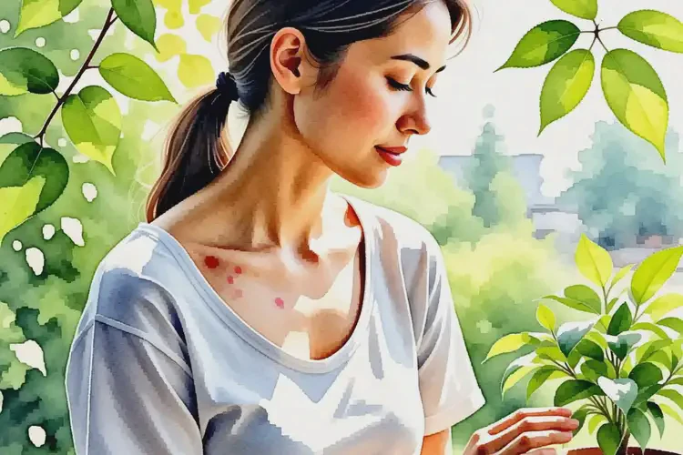 女性身上偶爾起濕疹能徹底自愈嗎(圖2)