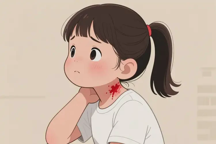 小学生脖子起湿疹不管它会自己痊愈吗(图3)