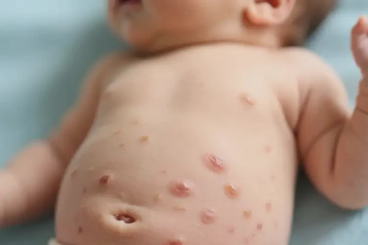 新生儿肚子长湿疹能彻底自愈吗(图4)