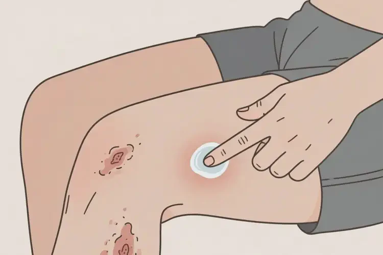 男性大腿出濕疹能夠徹底治愈嗎(圖2)