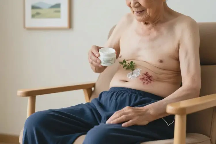 高齡老人肚子上偶爾長(zhǎng)濕疹能不能徹底自愈(圖2)