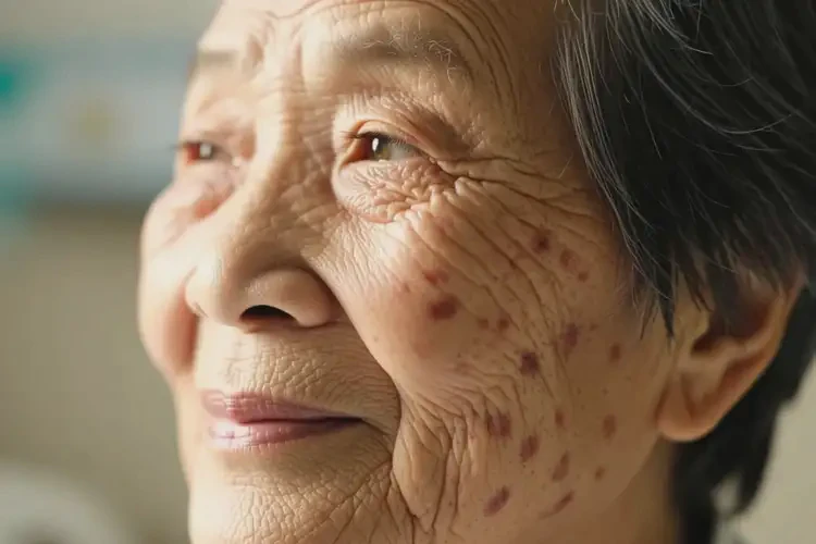 老人臉上偶爾起濕疹能靠自己自愈嗎(圖4)