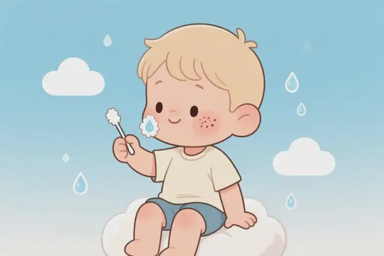 兒童臉上容易起濕疹不管它會自己好嗎(圖4)