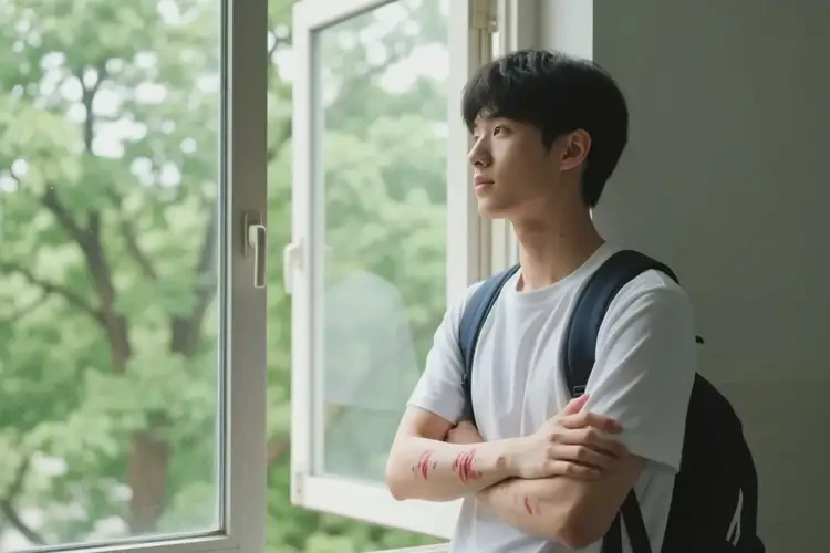 大學(xué)生四肢有濕疹不管它會(huì)自己好嗎(圖1)