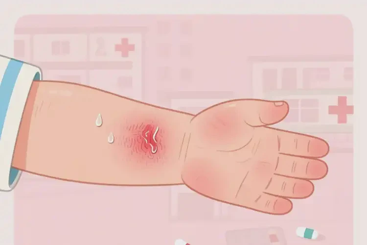 小孩手臂上出現(xiàn)濕疹可不可以徹底自愈(圖2)