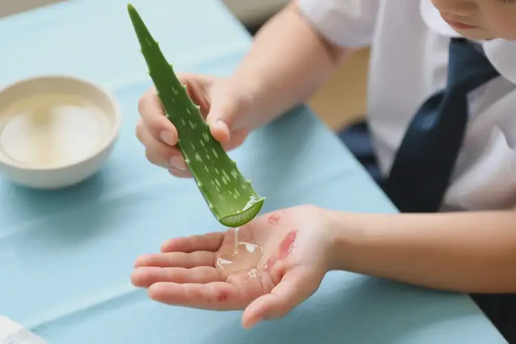 中学生手上出现湿疹可不可以彻底自愈(图1)