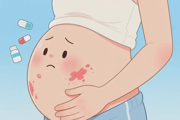 產(chǎn)婦肚子上長(zhǎng)濕疹能夠徹底治愈嗎(圖4)