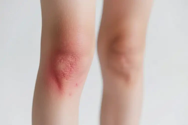 女生身上出濕疹能靠自己自愈嗎(圖2)