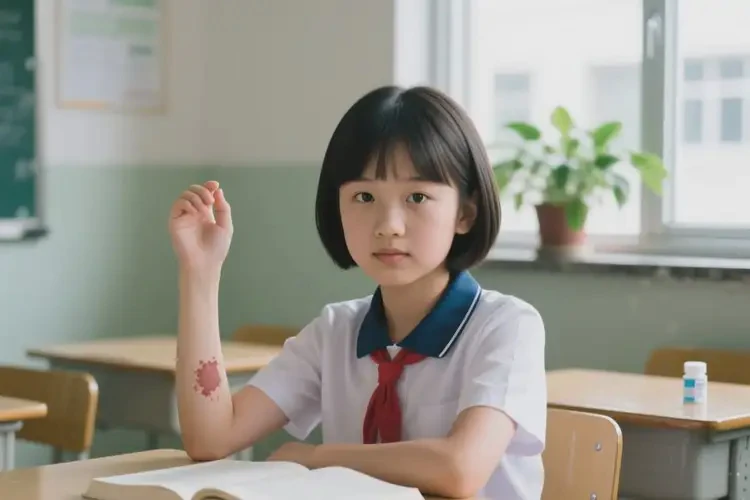 中學(xué)生身上經(jīng)常長濕疹能夠徹底治愈嗎(圖4)