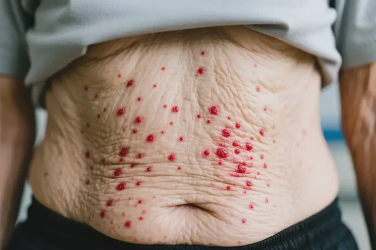 老年人肚子容易長(zhǎng)濕疹不管它會(huì)自己自愈嗎(圖4)