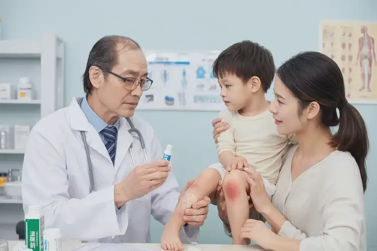 幼兒小腿有濕疹能徹底自愈嗎(圖2)