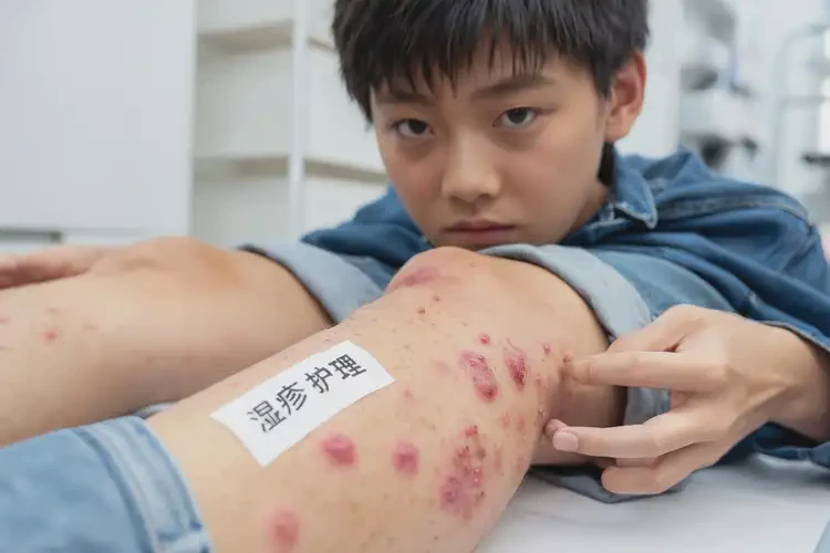 大學生小腿經(jīng)常起濕疹能不能徹底自愈(圖4)