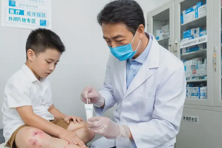 小兒小腿上有濕疹能夠徹底治愈嗎(圖3)