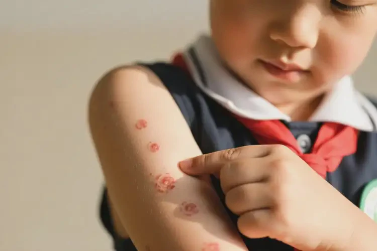 小學生手臂偶爾長濕疹能靠自己自愈嗎(圖4)