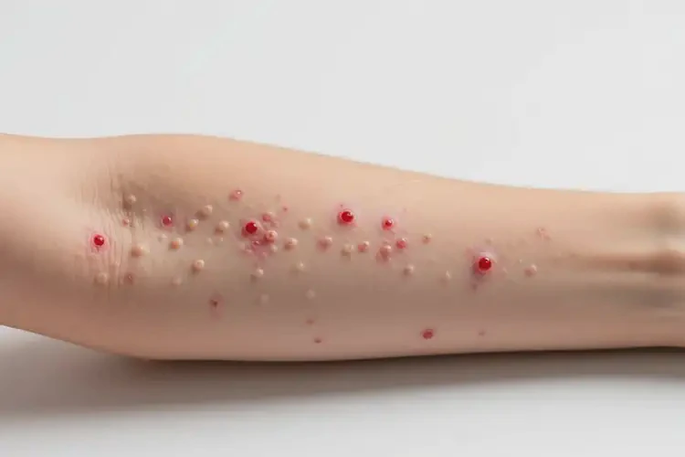 青少年手臂出现湿疹不管它会自己好吗(图3)