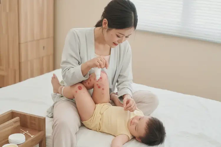 婴幼儿身上长湿疹不管它会自己好吗(图3)