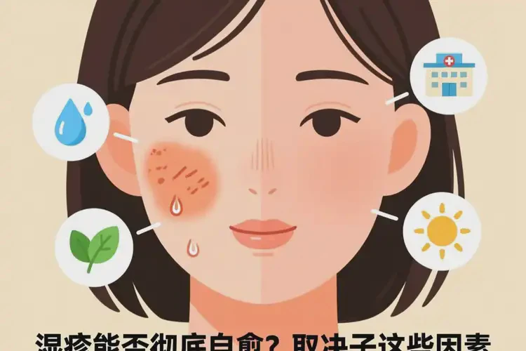 女人臉上起濕疹可不可以徹底自愈(圖2)