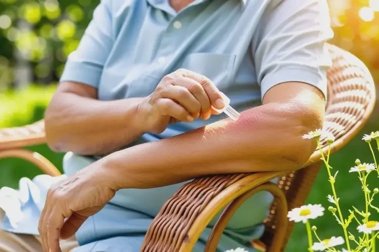 老人手臂出濕疹可不可以徹底自愈(圖4)