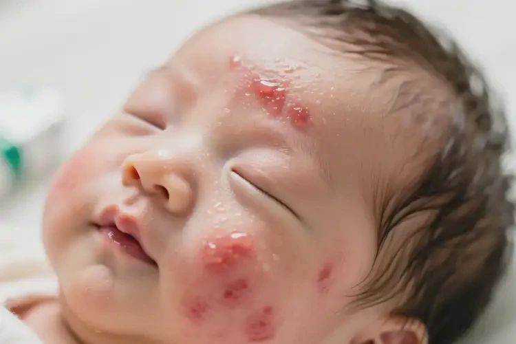 小兒臉上容易長濕疹可不可以徹底自愈(圖3)