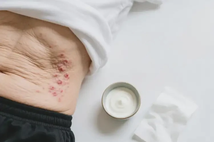 老人肚子經(jīng)常起濕疹能徹底自愈嗎(圖2)