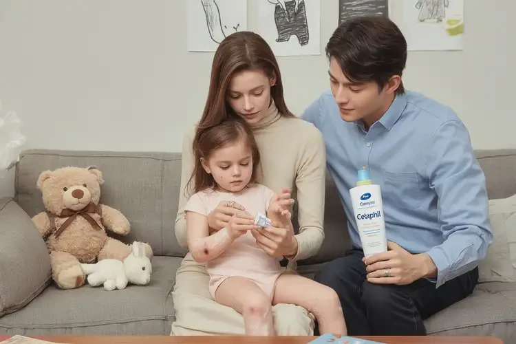 小孩脖子出現(xiàn)濕疹能夠徹底治愈嗎(圖2)