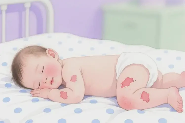 幼兒四肢偶爾起濕疹不管它會(huì)自己痊愈嗎(圖2)