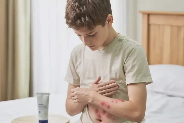 青少年肚子上偶爾起濕疹能不能徹底自愈(圖3)