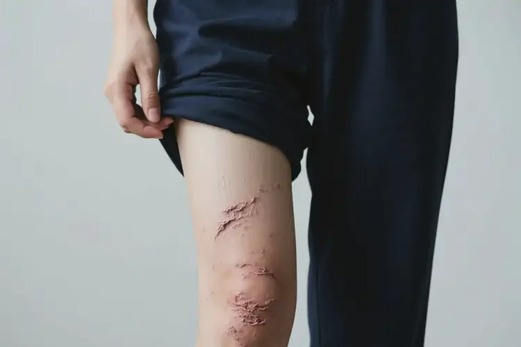 女人小腿出濕疹能不能徹底自愈(圖1)