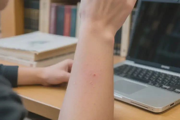 大學(xué)生大腿偶爾長濕疹不管它會自己痊愈嗎(圖4)