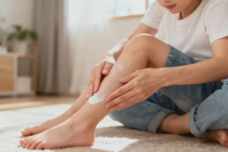 少兒小腿容易長濕疹能夠徹底治愈嗎(圖3)