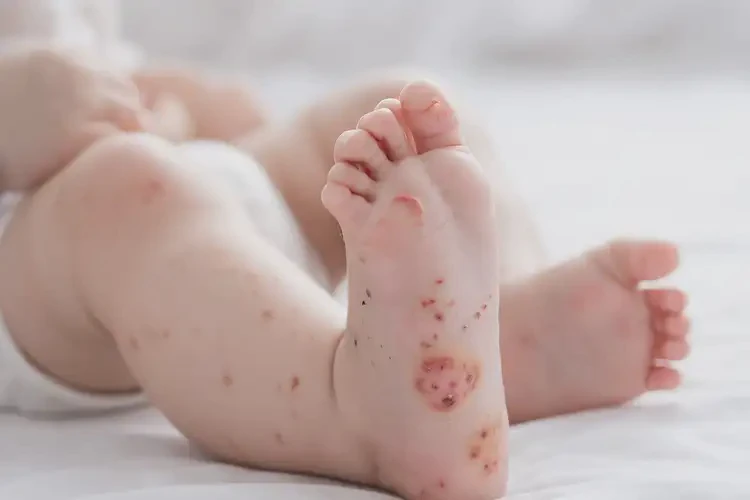 嬰兒小腿起濕疹可以徹底自愈嗎(圖4)