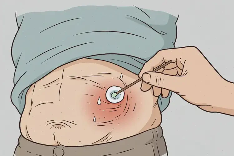 老年人肚子出濕疹能夠徹底治愈嗎(圖4)