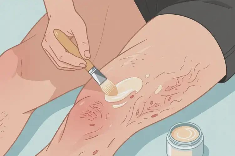 男性大腿出濕疹能夠徹底治愈嗎(圖3)