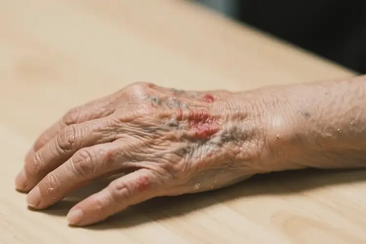 老年人身上長濕疹不管它會自己痊愈嗎(圖4)