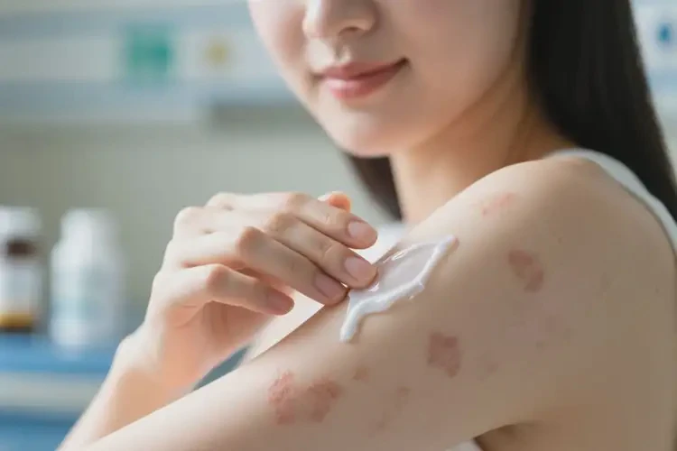 女生手臂上容易起濕疹可以徹底自愈嗎(圖4)