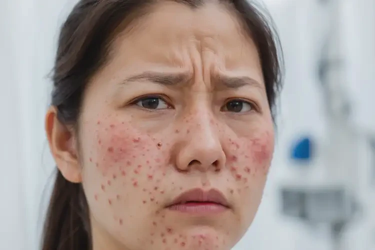 孕婦面部出濕疹不管它會(huì)自己痊愈嗎(圖4)