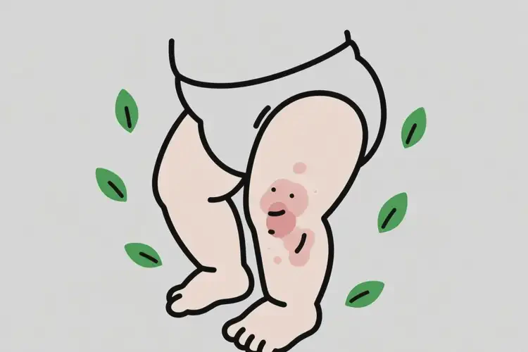 嬰幼兒大腿經(jīng)常長濕疹不管它會自己痊愈嗎