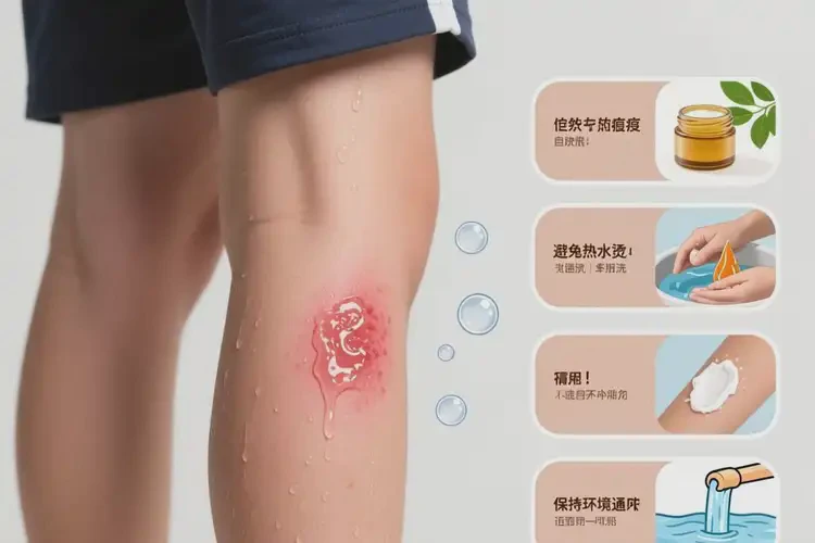 青少年大腿起濕疹能靠自己自愈嗎