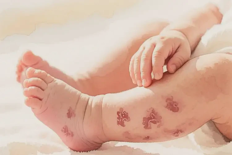 嬰幼兒四肢起濕疹可以徹底自愈嗎(圖3)