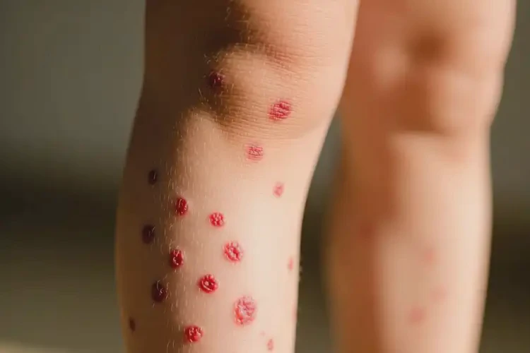 孩子小腿長(zhǎng)濕疹不管它會(huì)自己好嗎(圖4)