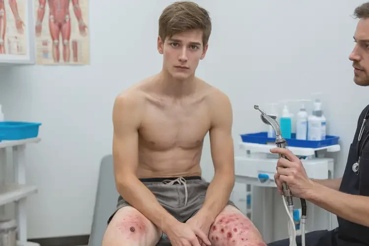 青年人大腿上出濕疹不管它會自己好嗎(圖3)