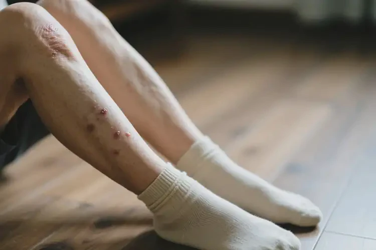 老年人四肢偶爾長濕疹不管它會自己自愈嗎(圖1)