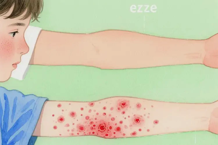 中學生手臂容易起濕疹不管它會自己痊愈嗎(圖2)