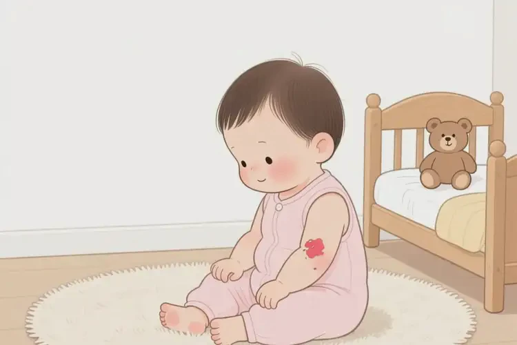 幼兒身上偶爾起濕疹不管它會自己自愈嗎(圖4)