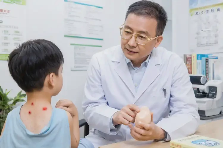 少兒屁股起濕疹不管它會(huì)自己自愈嗎(圖1)