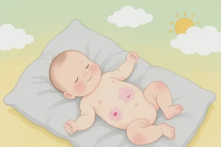 小兒四肢有濕疹可不可以徹底自愈(圖2)