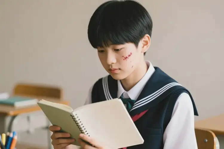 中學(xué)生臉上出現(xiàn)濕疹不管它會自己痊愈嗎(圖1)