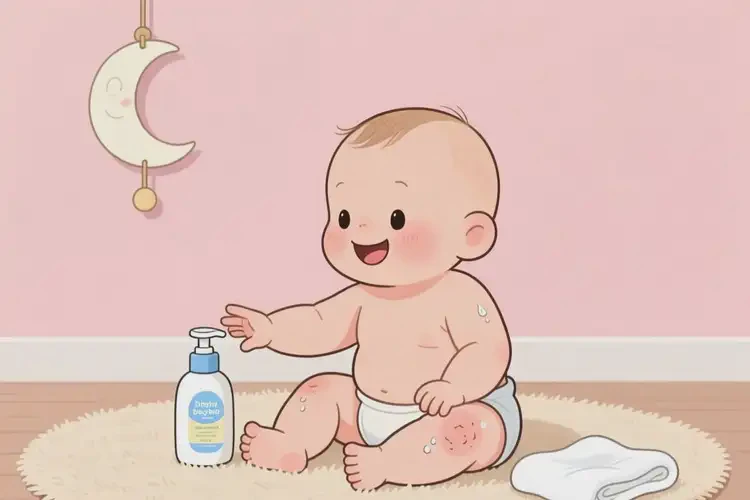 寶寶大腿經(jīng)常長濕疹不管它會自己自愈嗎(圖2)