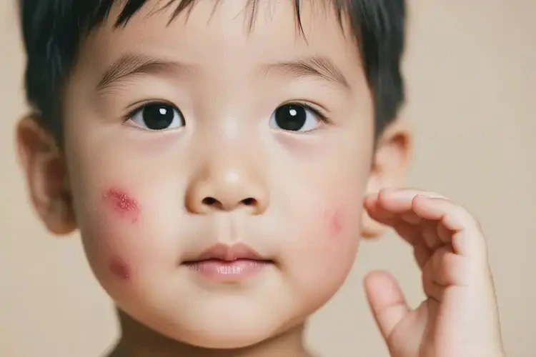 兒童臉上偶爾長濕疹不管它會自己痊愈嗎(圖4)