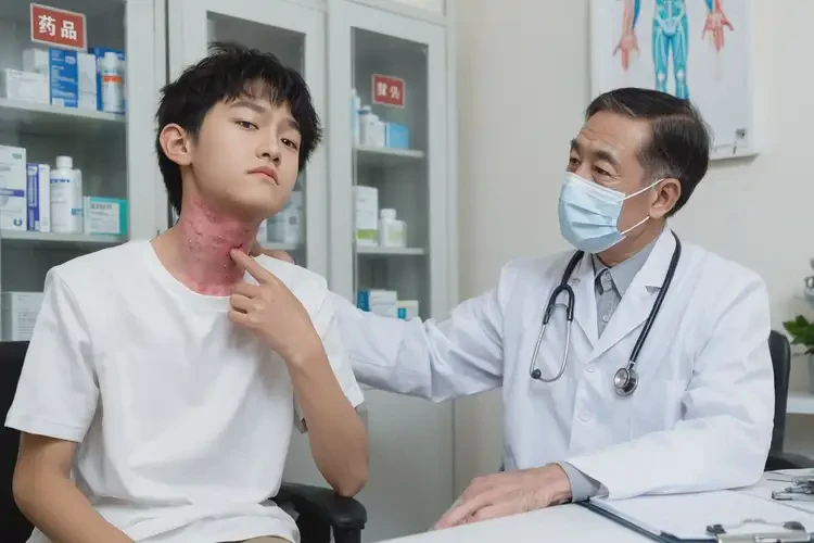 大學生脖子上經(jīng)常起濕疹可不可以徹底自愈(圖3)